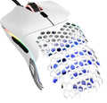 Model O Wired Gaming Mouse 67G Superlight Honeycomb Design, RGB, Pixart 3360 Sensor, Omron Switches, Ambidextrous - Matte White